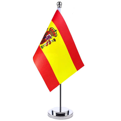 Bandeiras de mesa de 14 países pequenas bandeiras de mesa internacionais pequenas