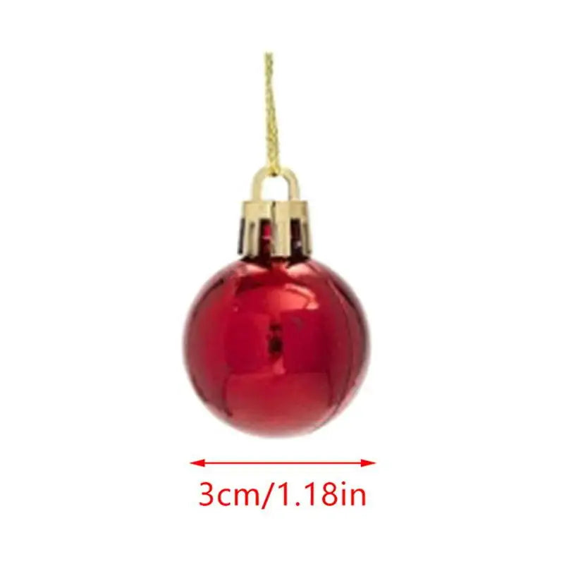 Enfeite de Árvore 24 Peças de Natal Roxo Enfeites 4cm*6cm*8cm*10cm de Natal Decoração