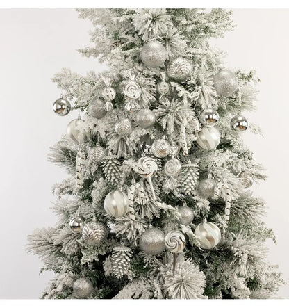 Bola de natal 36 peças enfeites de bola de Natal em formato especial, decoração de festa