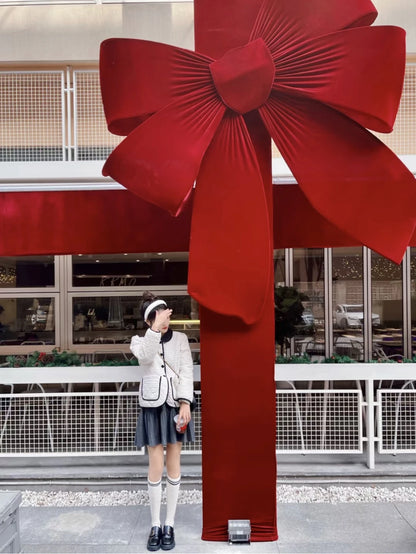 Laço gigante para inauguração