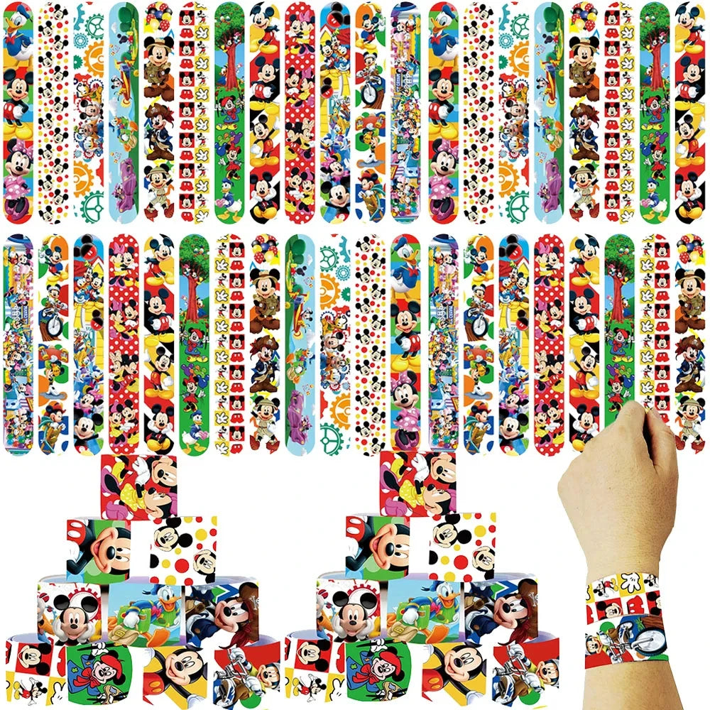 Kit Decoração Sacolas Presente Festa de Aniversário Infantil Mickey Baby e Minnie Baby