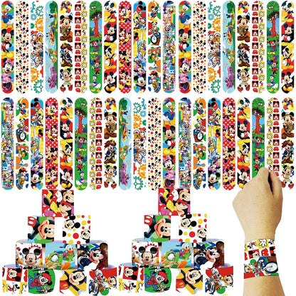 Kit Decoração Sacolas Presente Festa de Aniversário Infantil Mickey Baby e Minnie Baby