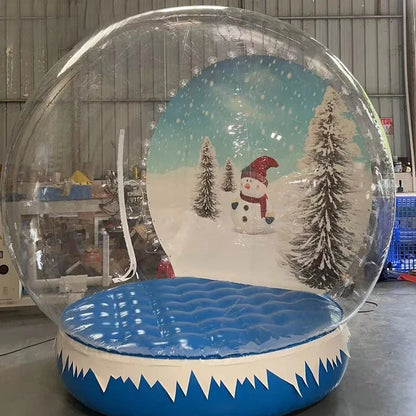 Bolha Inflável Foto Cabine Natal Decoração Inflável de Natal, Bola Inflável Gigante de PVC
