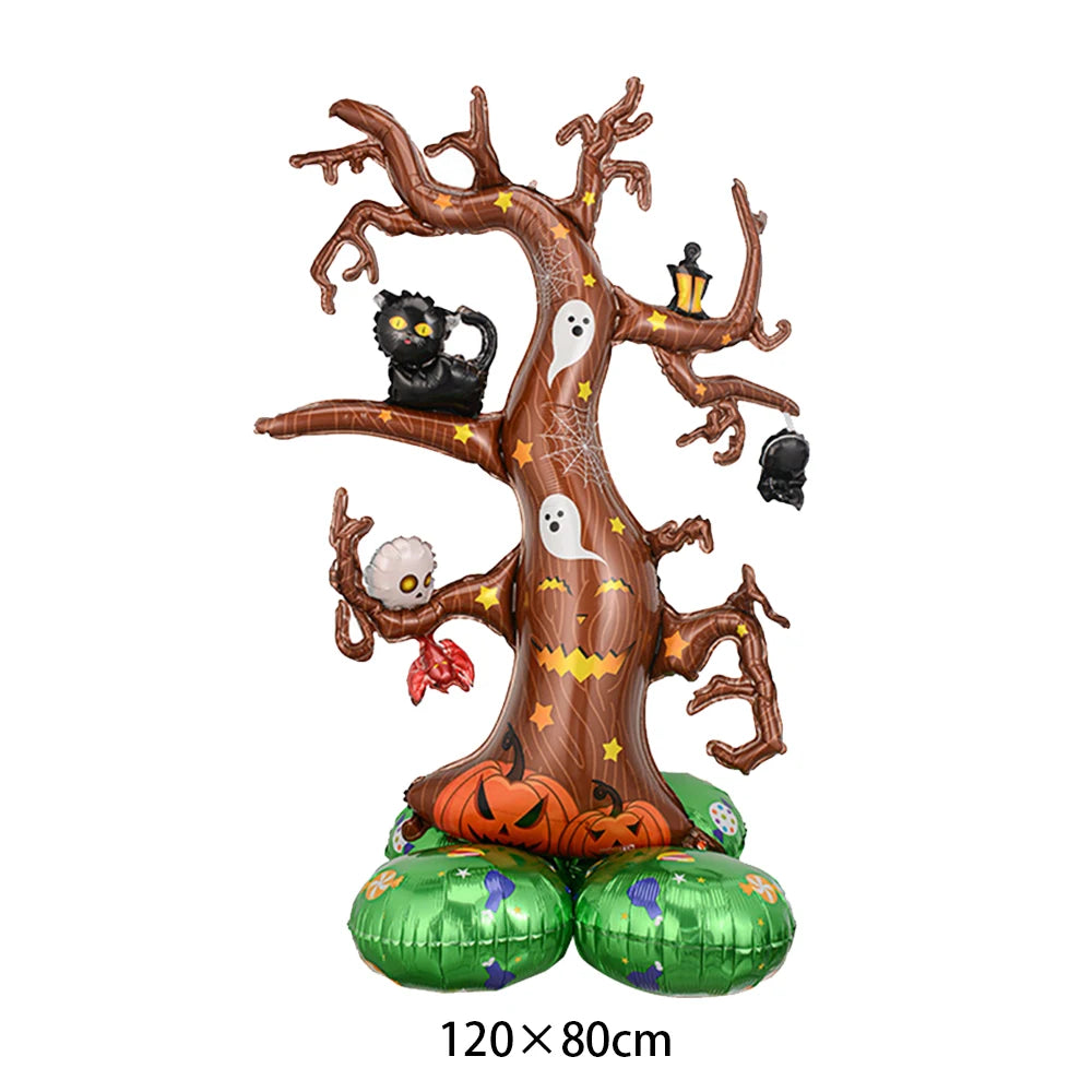 9 Balões de Halloween para Decoração de Festas, Suprimentos para Decoração Halloween