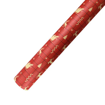Papel kraft Embrulho Impressão Natal Folhas Papel de Embrulho de Caixa Presente e Natal