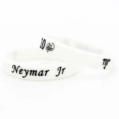 Pulseira de Copa do Mundo Pulseira esportiva silicone futebol futebol motivacional fitness