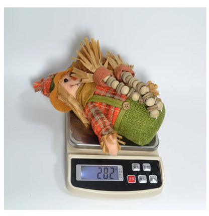 Espantalho Pernas conjunto de 1 espantalhos sentados com pernas longas, verde, ferrugem