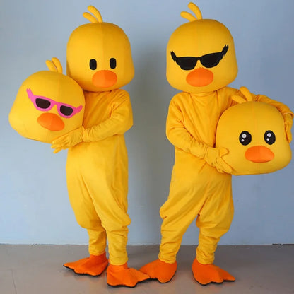 Fantasia Adulto Pintinho Amarelinho Amarela - Terno de Pintinho Amarelo de Corpo Inteiro Adulto