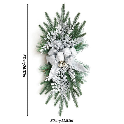 Guirlanda de Natal com luzes, guirlanda de Natal, gota, guirlanda de Natal, guirlanda gota