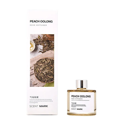 Conjunto de difusor de óleo essencial de fragrância para casa, difusor de aroma de rosa