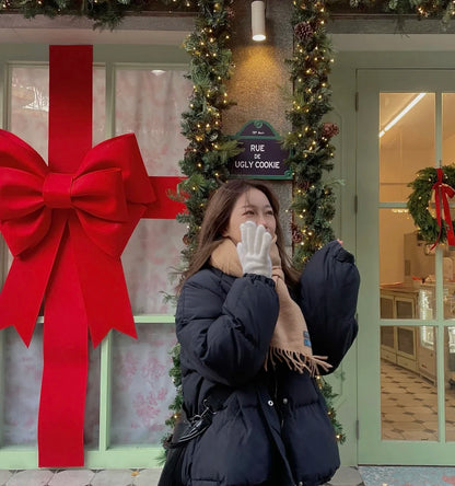 Laço gigante para inauguração