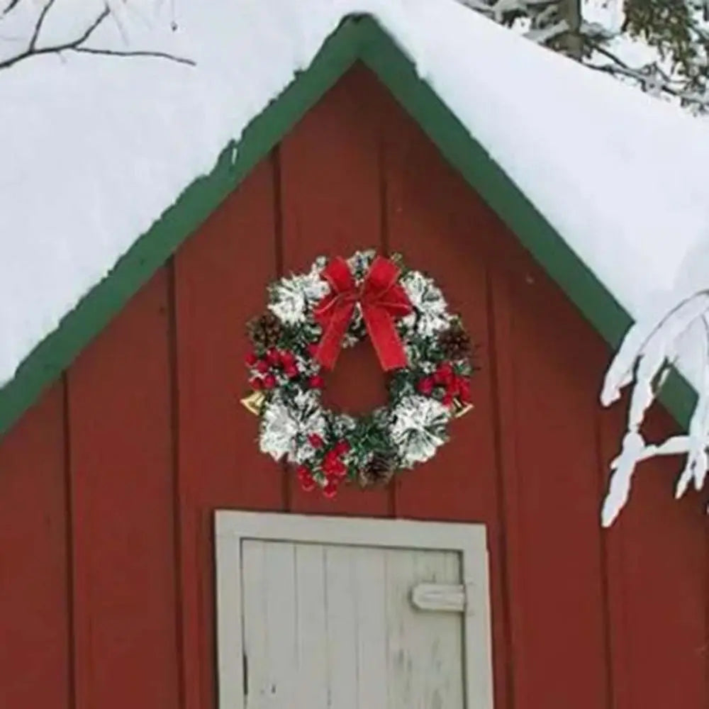 Guirlandas verdes para porta de entrada Guirlanda de Natal 20cm Até 30cm