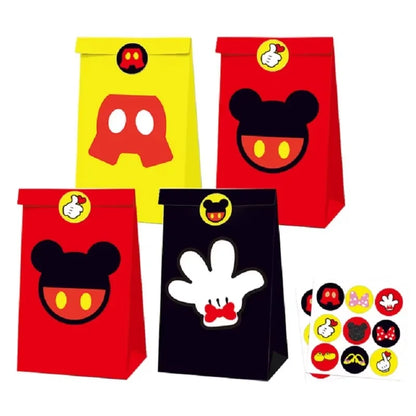 Kit festa aniversário mickey e minnie Decoração Festa Aniversário Infantil Painel + Displays