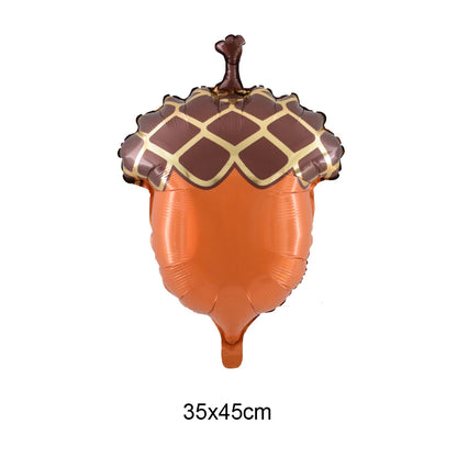 Kit 1 Balões Metalizados Espantalho 120cm Festa Junina Decoração