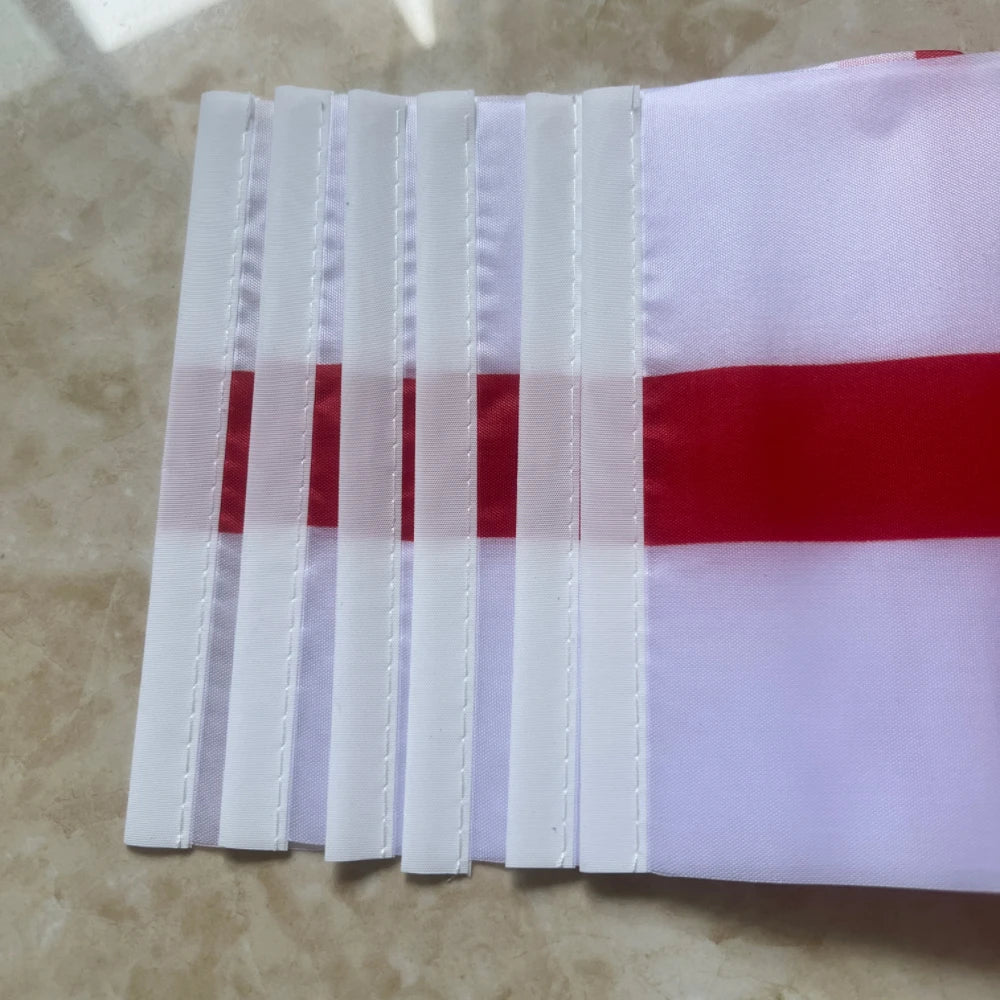 Mini bandeiras da Inglaterra Bandeira de mão 14x21cm, 50 peças de bandeiras inglesas
