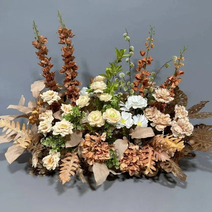 Flores artificiais de Natal Decoração de Natal, Folhagem natalina, arranjo natal, decoração