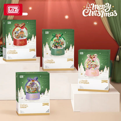 Globo De Neve De Natal, Estatueta De Casa De Vila