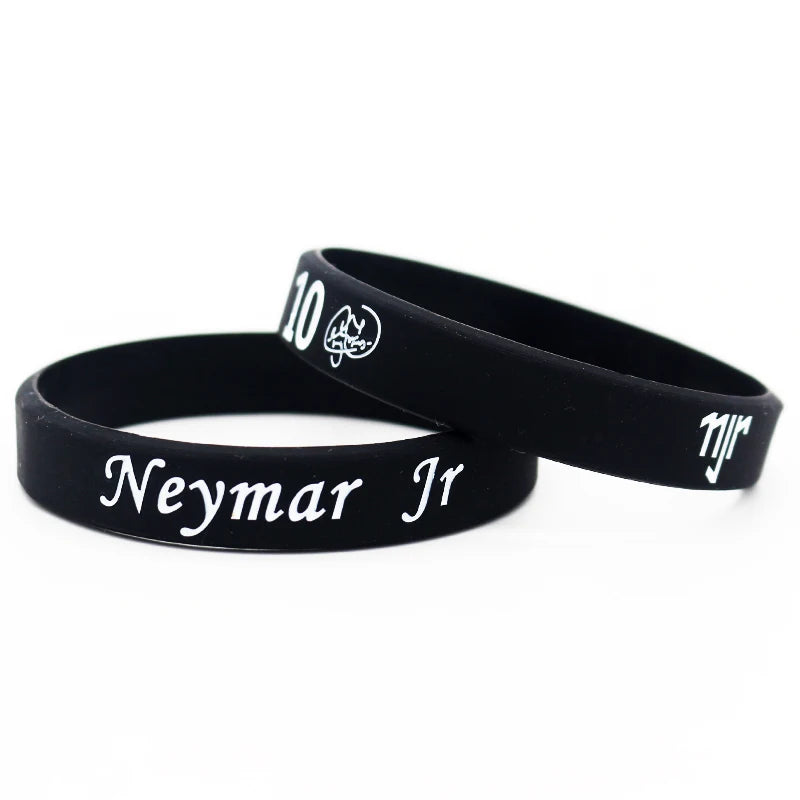 Pulseira de Copa do Mundo Pulseira esportiva silicone futebol futebol motivacional fitness