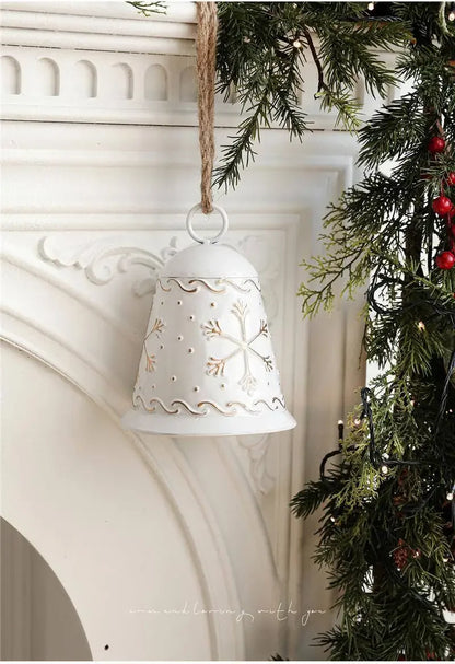 Enfeites De Sino De Natal Decoração de Pendentes, Sinos Decorativos de Natal em Metal