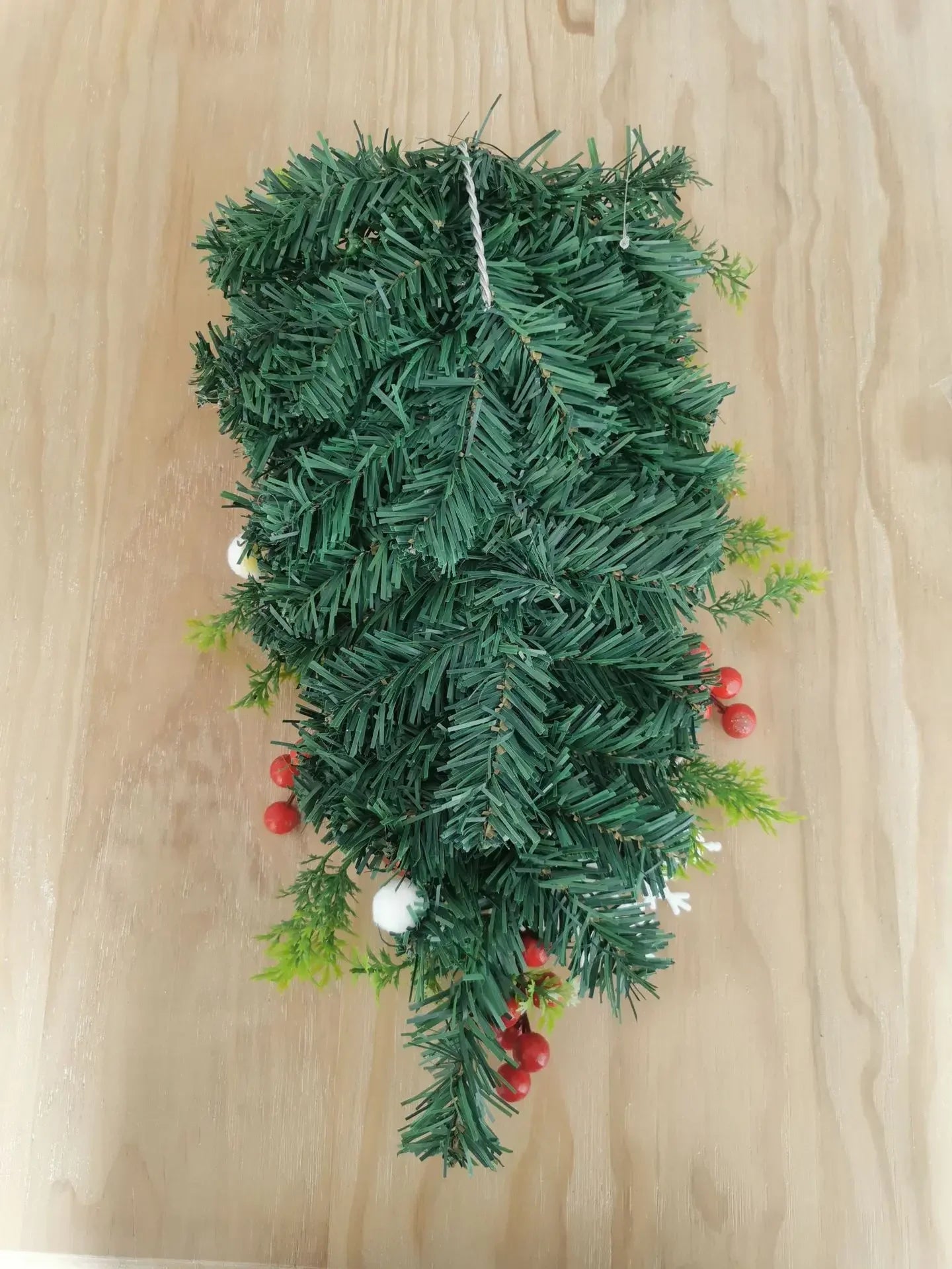 Guirlanda de bengala de doces, guirlanda de decoração de Natal