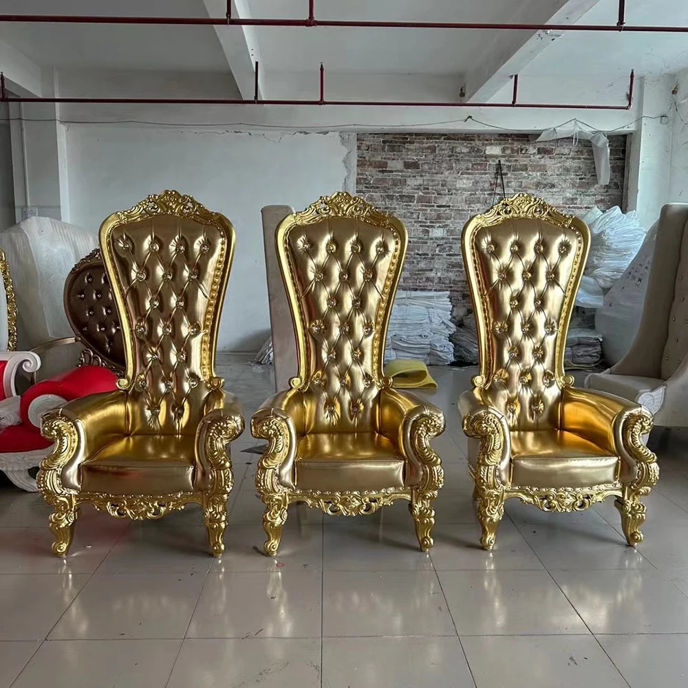 Poltrona Do Papai Noel Trono Grande Duplo Cadeira Natal Cor Vermelho