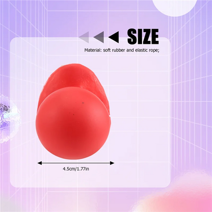 Nariz de palhaço vermelho palhaço para cosplay | Adereços desempenho nariz vermelho