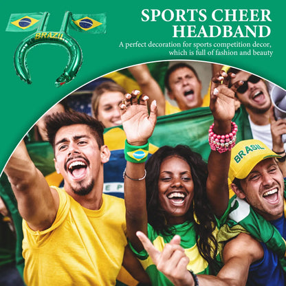 Bandana Copa do Mundo 20 Pçs Bandana Esportes Bandana Animar Futebol Festa Favores