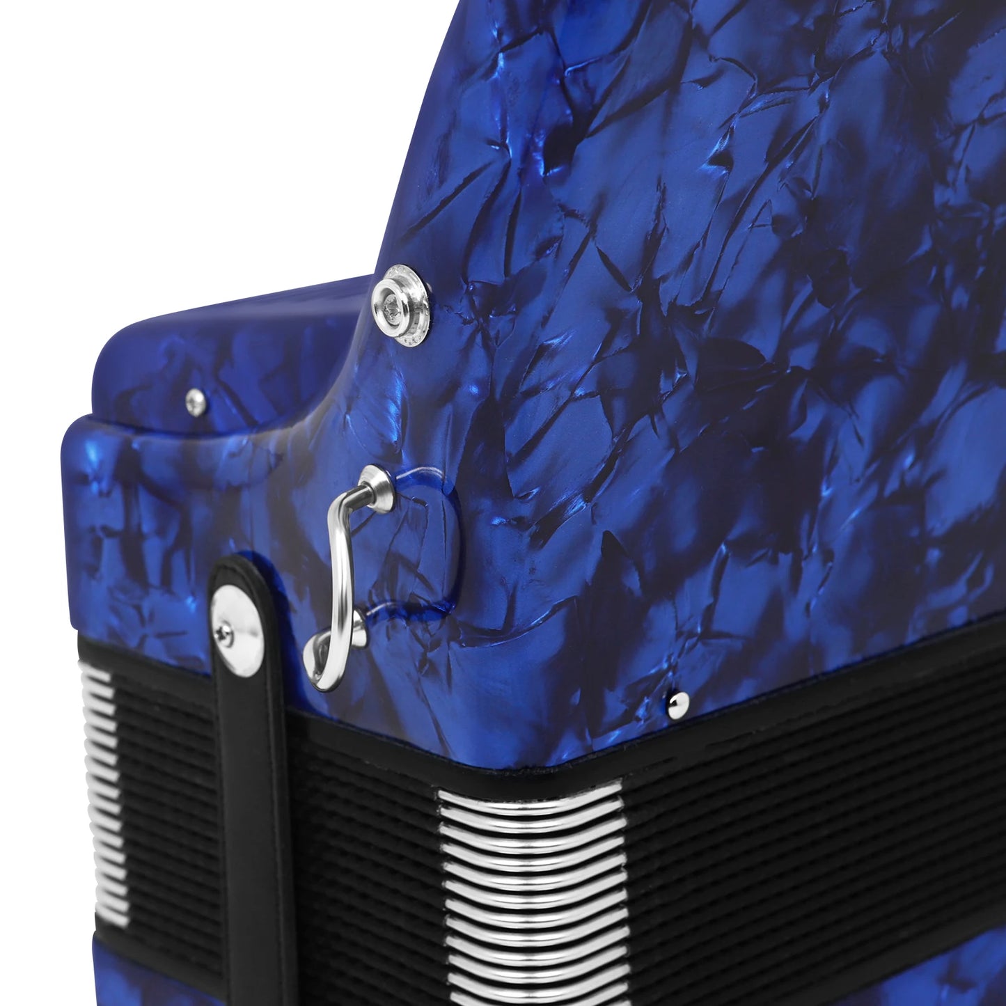 Acordeon profissional, instrumento musical de acordeon com 22 teclas, 48 Teclado