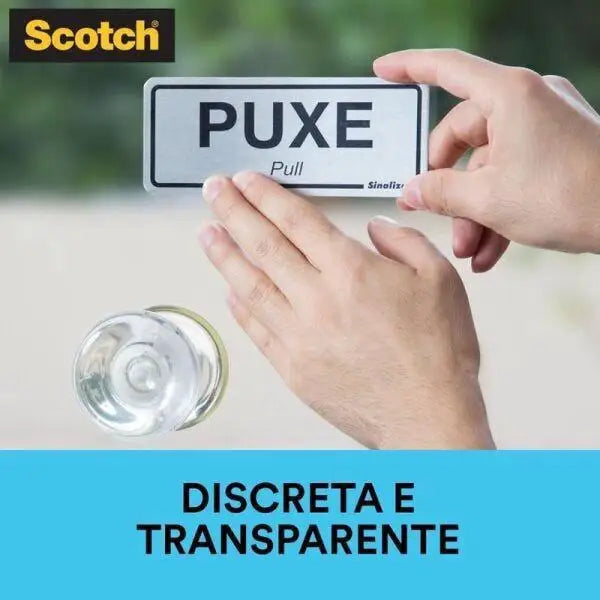 Fita Dupla Face 3M, Scotch, Fita Forte transparente 12 mm x 2 m - Scot