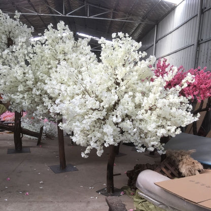 Plantas de simulação artificial árvore decoração árvore falsa hotel shopping center