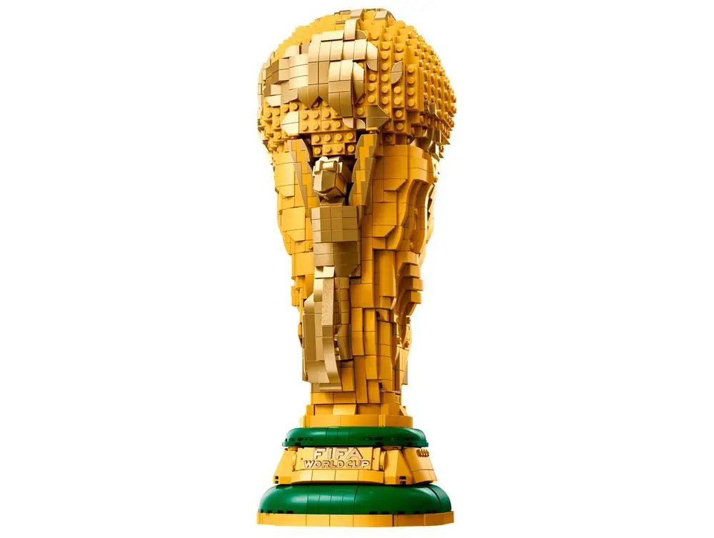 Troféu Oficial da Copa do Mundo LEGO e Troféu Oficial da Copa do Mundo FIFA