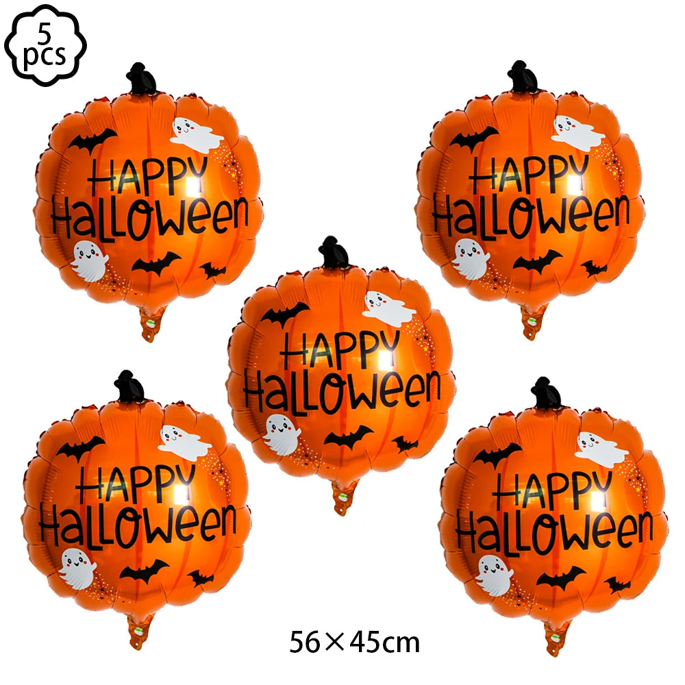 9 Balões de Halloween para Decoração de Festas, Suprimentos para Decoração Halloween