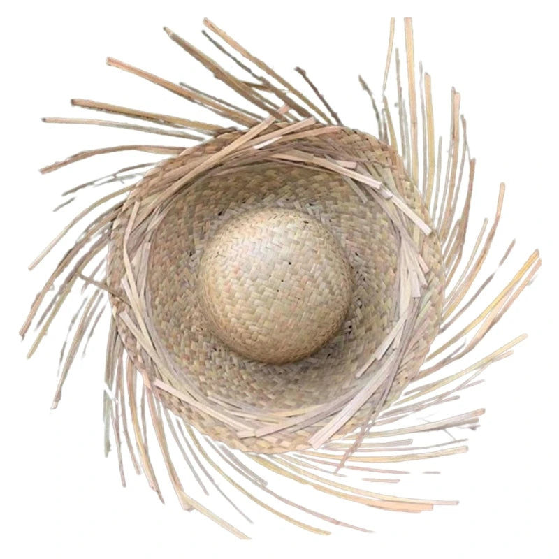 Fantasia festa junina arraia caipira chapéu palha Chapéu de palha Festa Junina Sombreiro