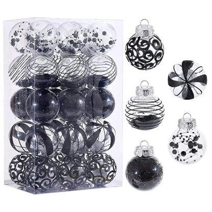 Bola de Natal para Pendurar, Conjunto de 30 Bolas Decorativas de 31cm*12.2 Pol. Natal