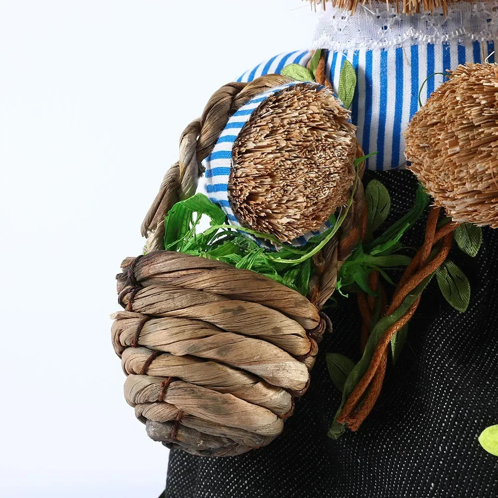 Coelho de palha foto decoração de Páscoa para casa de férias jardim ornamento