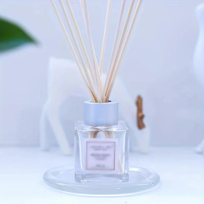 50 unidades de palitos difusores de paletes de madeira de rattan, difusor de vidro e difusor
