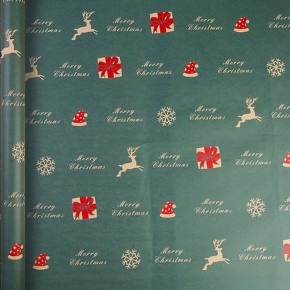 Papel Kraft de Elementos de Natal/de Embrulho de Caixa de Presente Suprimentos Festas