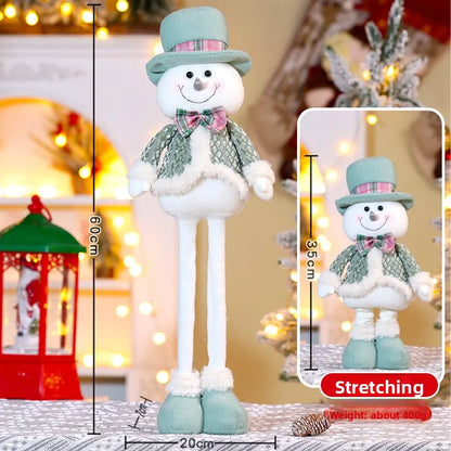 Kit decoração Natal personagens figuras de boneca de natal, brinquedo de papai Noel