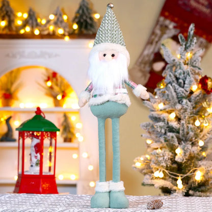 Kit decoração Natal personagens figuras de boneca de natal, brinquedo de papai Noel