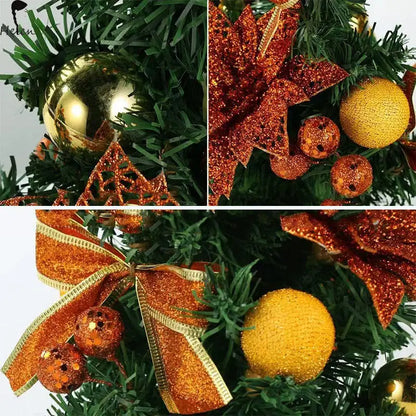 Mini Árvores de Natal 3 Peças Árvore de Natal de Mesa 20cm Decoração de Árvore de Natal