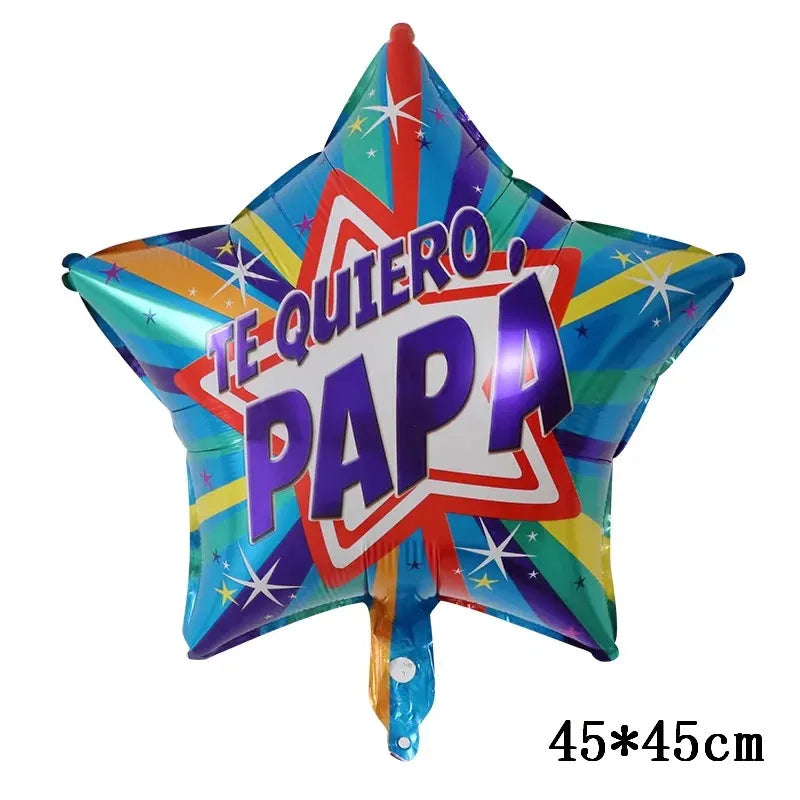 Melhores balões Dia das Mães para o pai, balões para o dia dos pais, balões papel alumínio