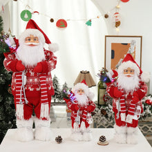 Carregar imagem no visualizador da galeria, Papai noel em pé com malha vermelha
