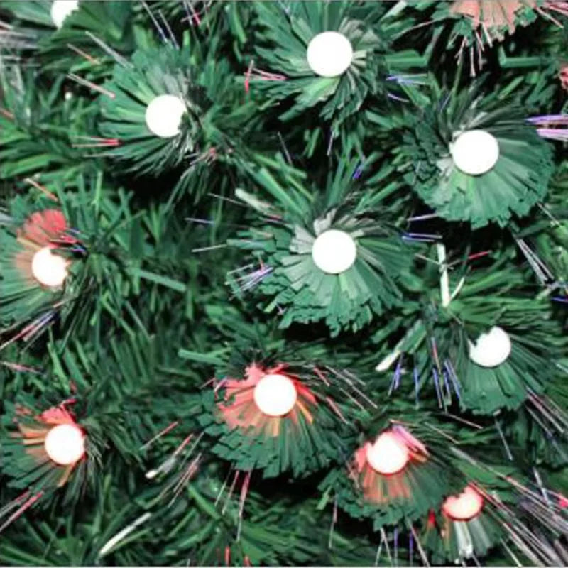 Árvore de Natal Fibra Ótica Árvore de Natal Com Luzes Decoração PVC Árvore De Natal