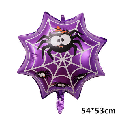 Decoração de festa de Halloween 3D balões decoração abóbora gato balão forma fantasma