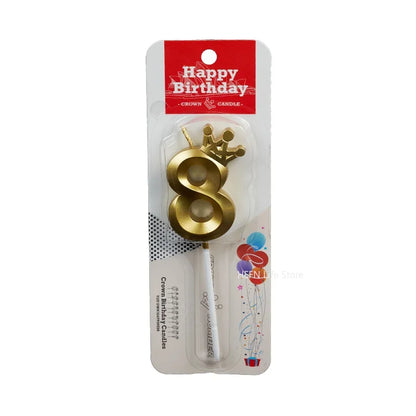 1 Peça 8º Feliz Aniversário Bolo Topper Glitter Cheers para 8 anos Palheta de Bolo Dourado