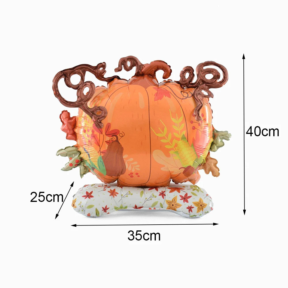 Kit 1 Balões Metalizados Espantalho 120cm Festa Junina Decoração