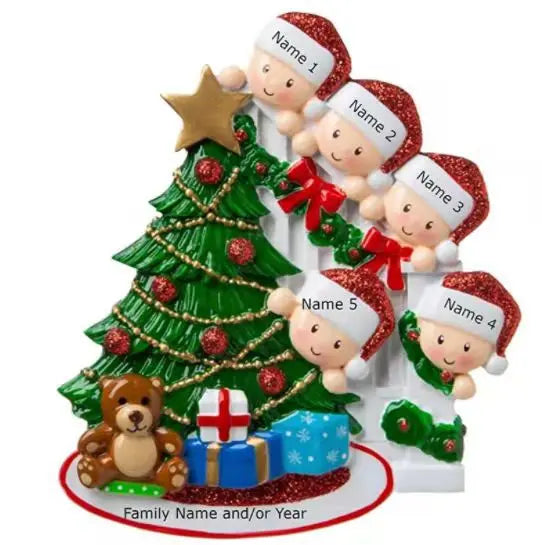 Porta-Retrato Árvore de Natal Enfeite de Natal Personalizado em Formato de Porta-Retrato 7.8cm*7.7cm