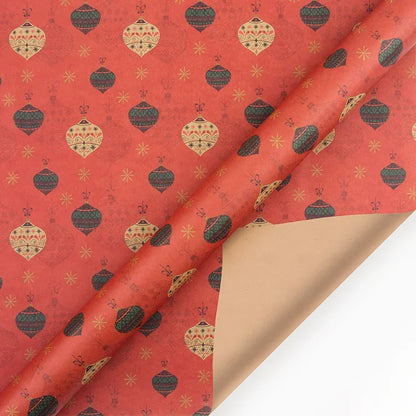 Papel kraft Embrulho Impressão Natal Folhas Papel de Embrulho de Caixa Presente e Natal