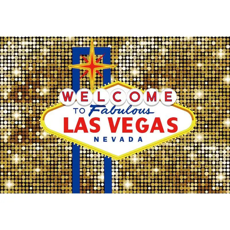 Cenário de aniversário de cassino Las Vegas Casino Noite Tema de Aniversário Decorações