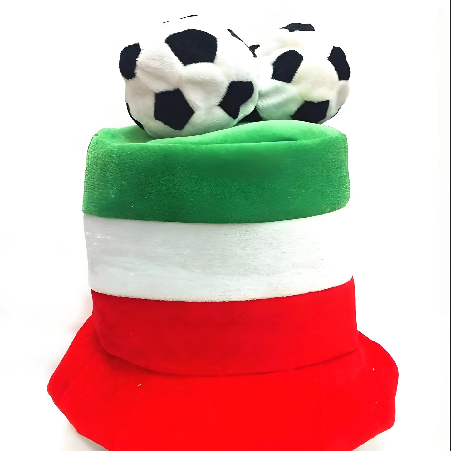 Chapéu Copa do Mundo Chapéu de fã de futebol divertido boné colorido para festa em bar